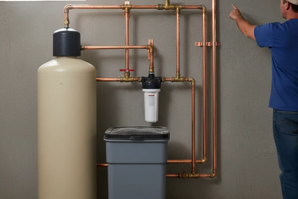 Whole-house water treatment system installed in Loveville